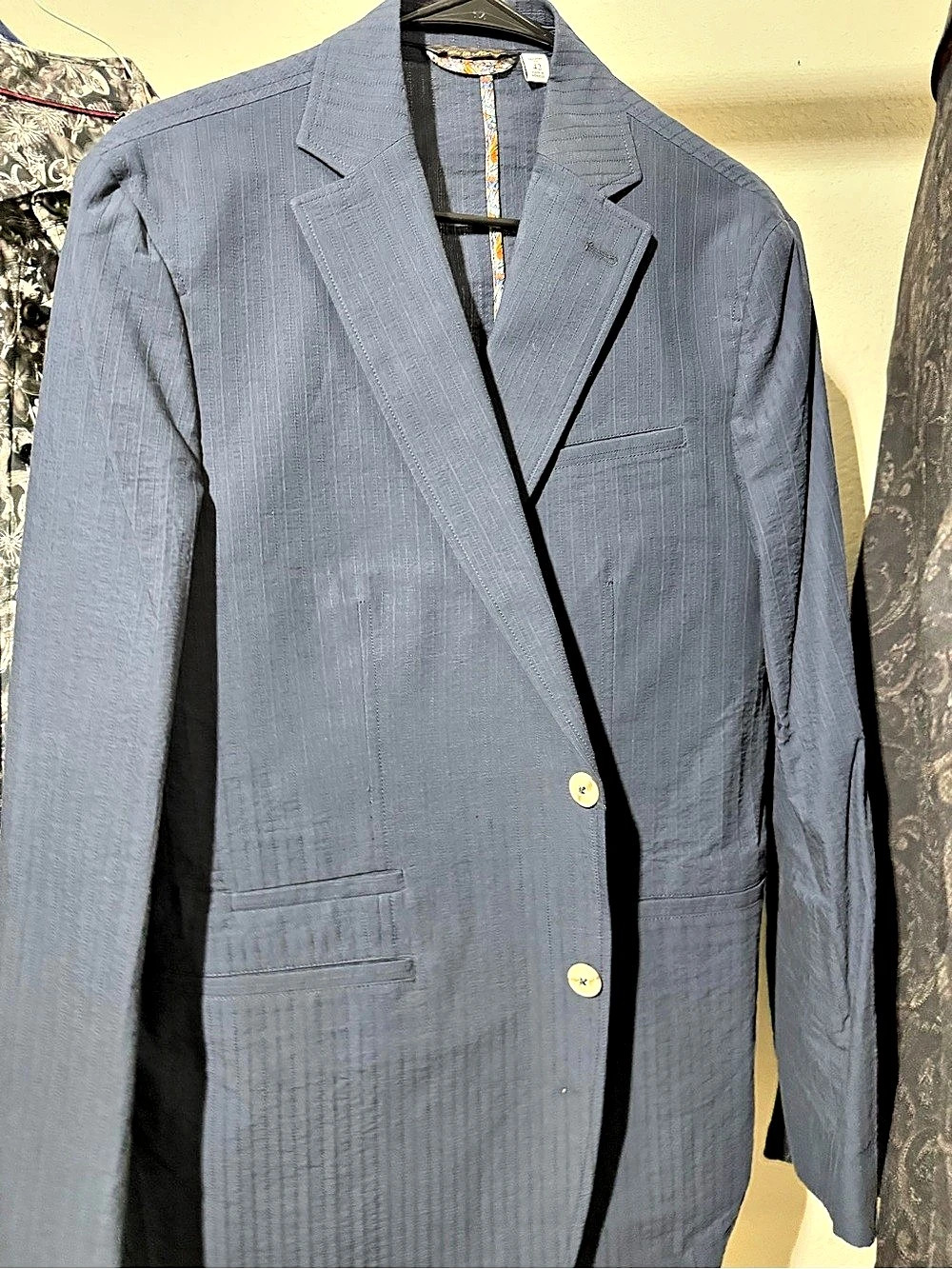 Robert Graham Men's Blue Blazer
